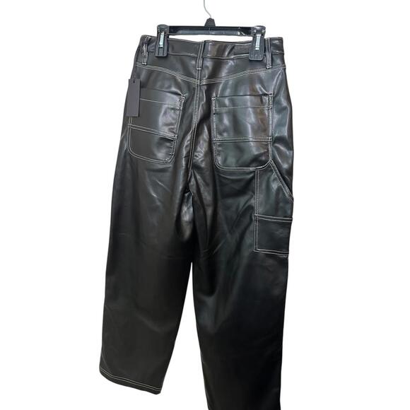 Blank NYC NWT Baxter In City Bound Carpenter Pant Sz 27 Black Grunge Streetwear - Picture 3 of 5